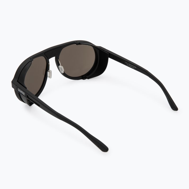 Ochelari de soare UVEX MTN Classic Pure black matt/mirror silver 2