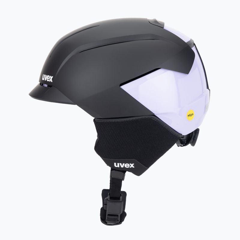 Cască de schi UVEX Levitate MIPS black/lavender matt 3