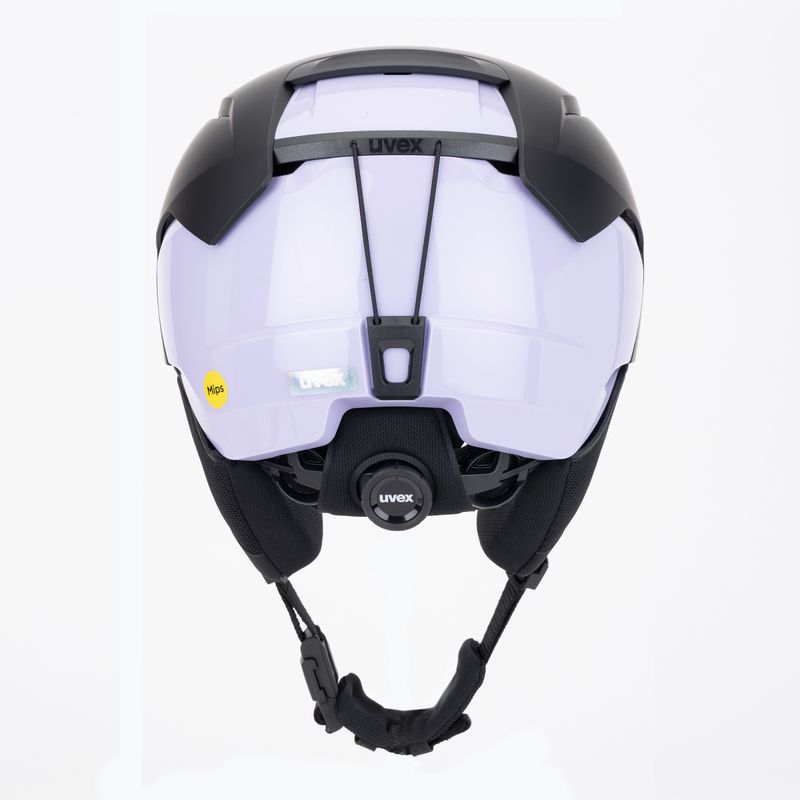 Cască de schi UVEX Levitate MIPS black/lavender matt 4