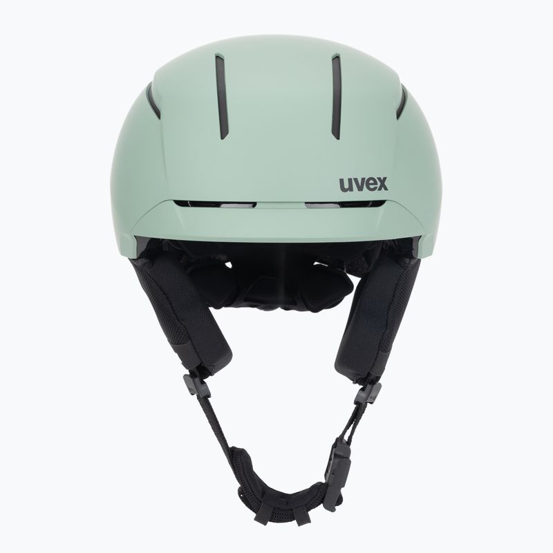 Cască de schi UVEX Levitate MIPS oxid green/black matt 2