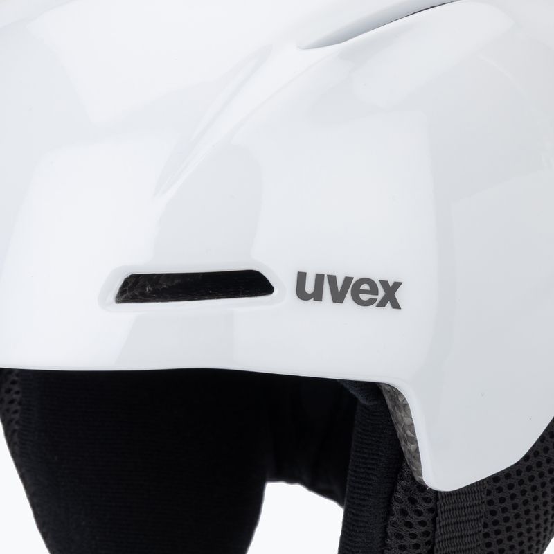 Cască de schi pentru copii  UVEX Viti Pure white shiny 7