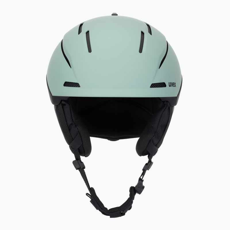 Cască de schi UVEX Gravitate oxid green/black matt 2