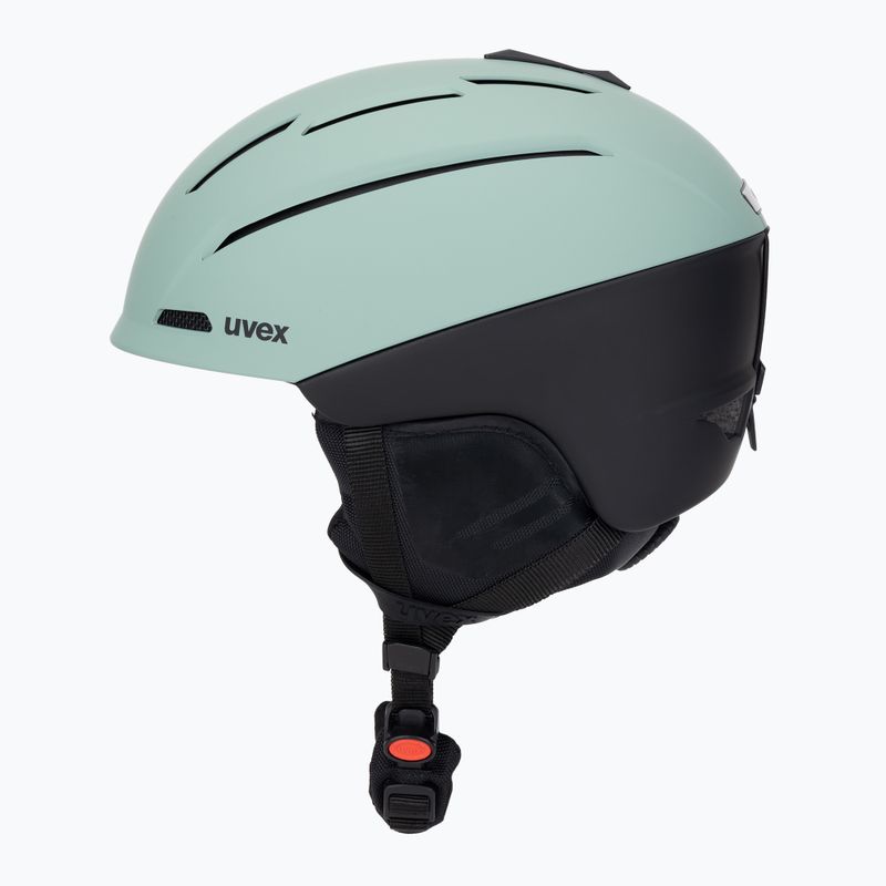 Cască de schi UVEX Gravitate oxid green/black matt 3