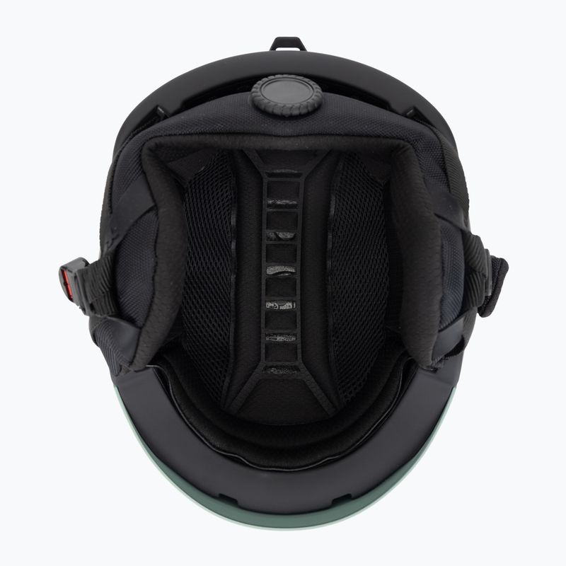Cască de schi UVEX Gravitate oxid green/black matt 5
