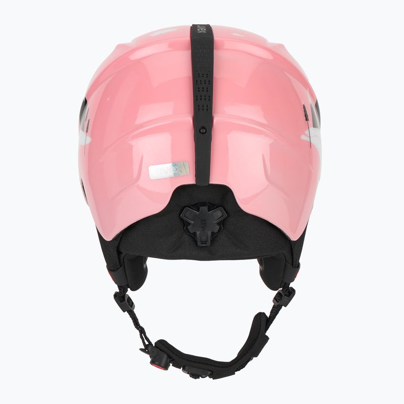Cască de schi pentru copii  UVEX Viti Set + gogle Speedy Pro pink penguin/lasergold lite 4