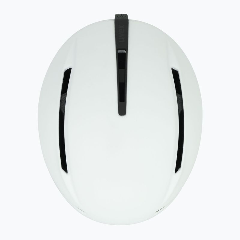 Cască de schi pentru copii UVEX Viti Set + ochelari Speedy Pro white matt/mirror silver/green/clear 6