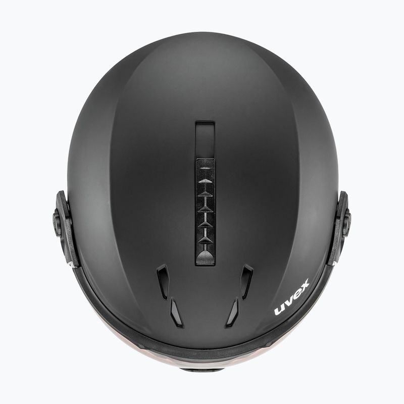 Cască de schi UVEX Wanted Visor Pro V black matte 2