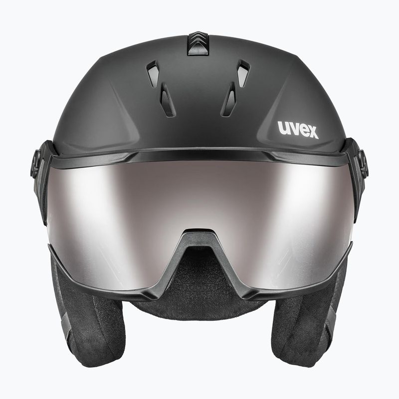 Cască de schi UVEX Wanted Visor Pro V black matte 3