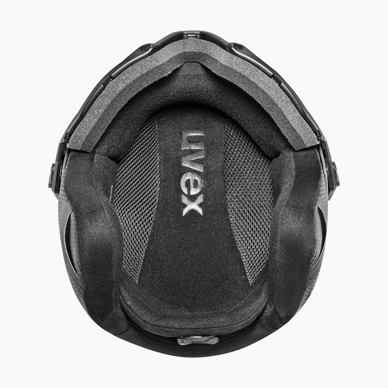 Cască de schi UVEX Wanted Visor Pro V black matte 4