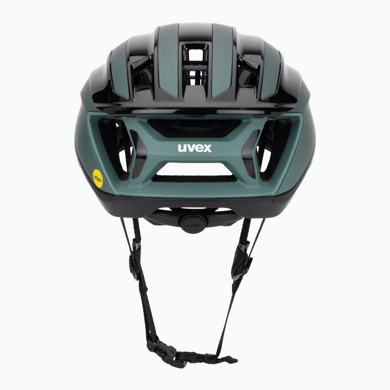 Cască de bicicletă UVEX Surge Aero MIPS black/sage green matt 4