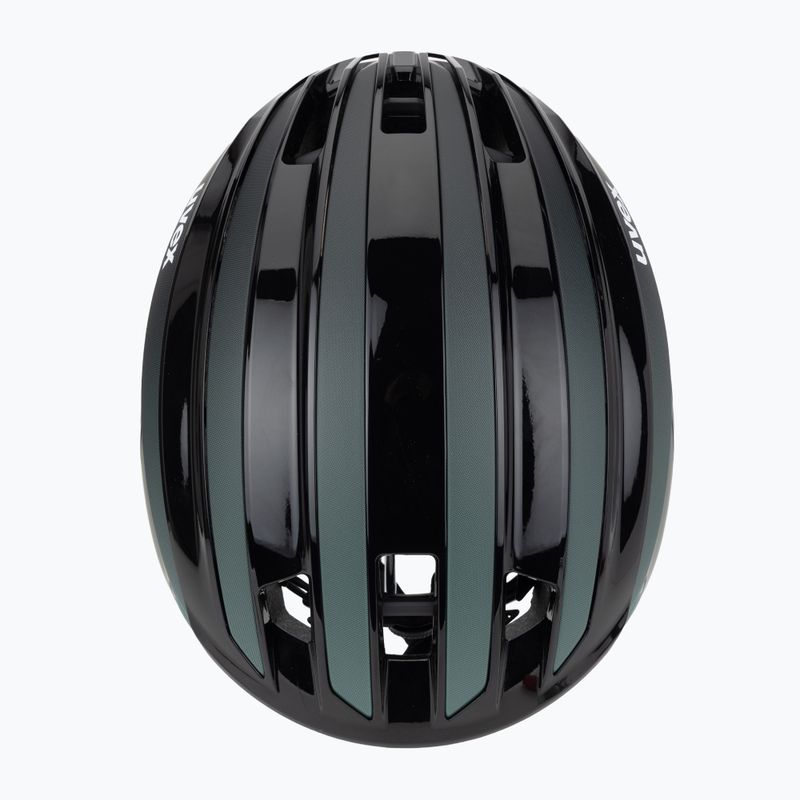 Cască de bicicletă UVEX Surge Aero MIPS black/sage green matt 6