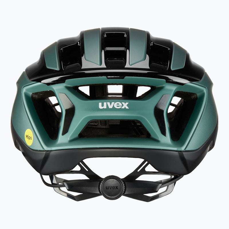 Cască de bicicletă UVEX Surge Aero MIPS black/sage green matt 5