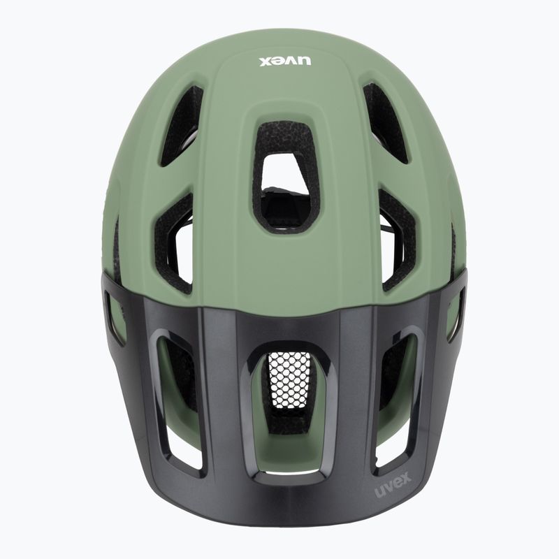 Cască de bicicletă UVEX React MIPS moss green/black matt 6