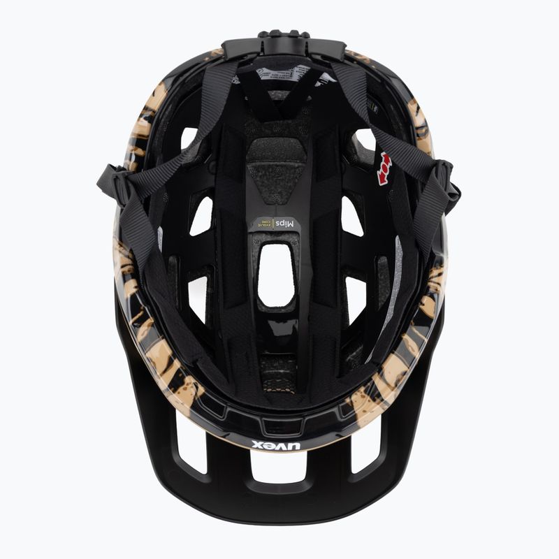 Cască de bicicletă UVEX React MIPS desert/black matt 5