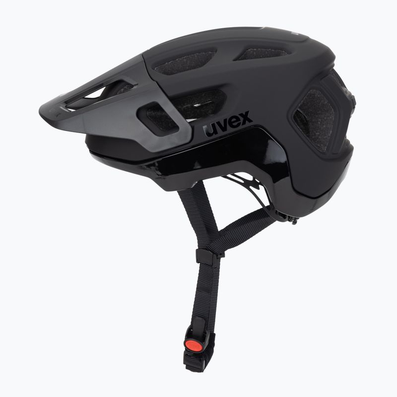 Cască de bicicletă UVEX React black matte 3