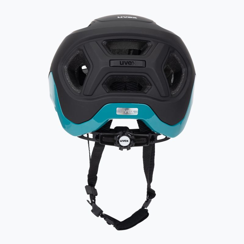 Cască de bicicletă UVEX React black/teal matt 4