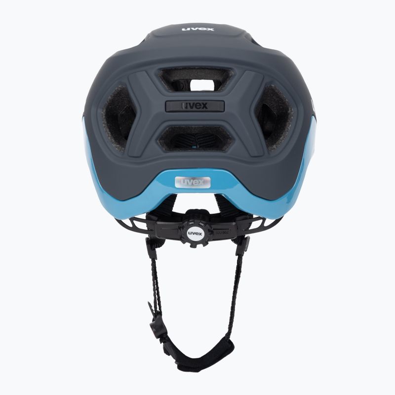 Cască de bicicletă UVEX React deep space/azure matt 4