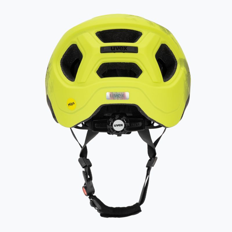 Cască de bicicletă pentru copii UVEX React MIPS Jr lime/black 4