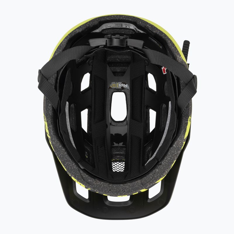 Cască de bicicletă pentru copii UVEX React MIPS Jr lime/black 5