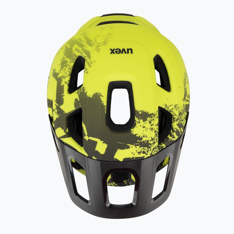 Cască de bicicletă pentru copii UVEX React MIPS Jr lime/black 6