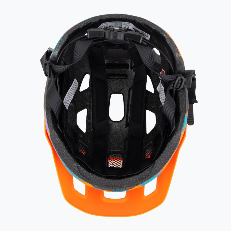 Cască de ciclism pentru copii UVEX React Jr papaya camo matt 5