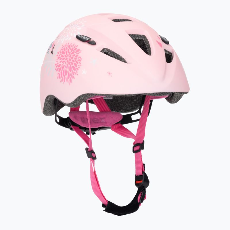 Cască de bicicletă pentru copii UVEX Kid 2 CC pink unicorn matt