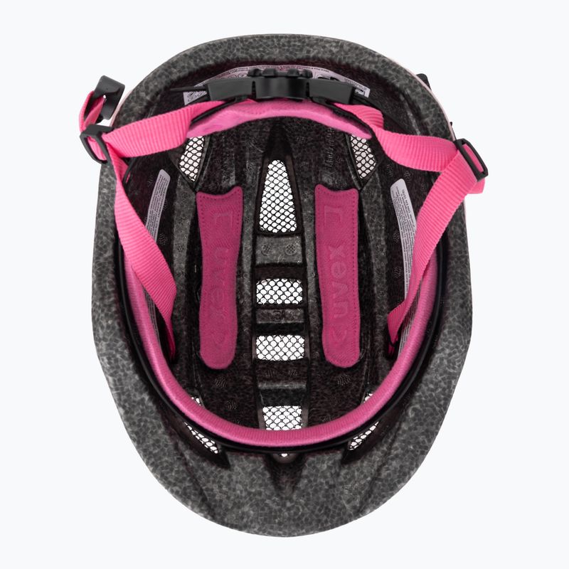 Cască de bicicletă pentru copii UVEX Kid 2 CC pink unicorn matt 5