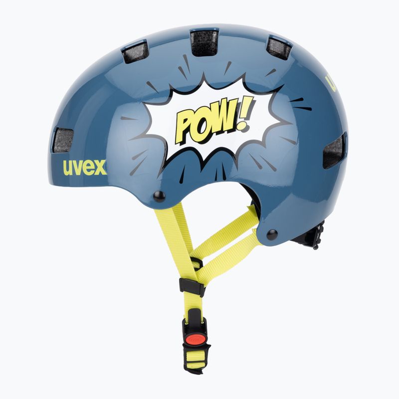 Cască pentru copii UVEX Kid 3 stone blue pow 3