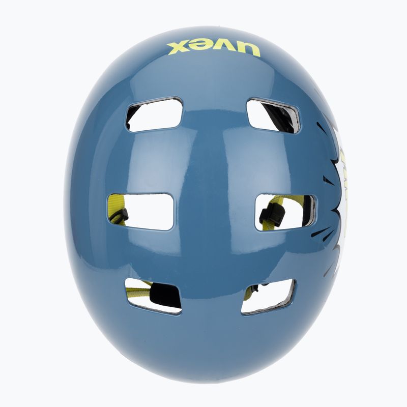 Cască pentru copii UVEX Kid 3 stone blue pow 6