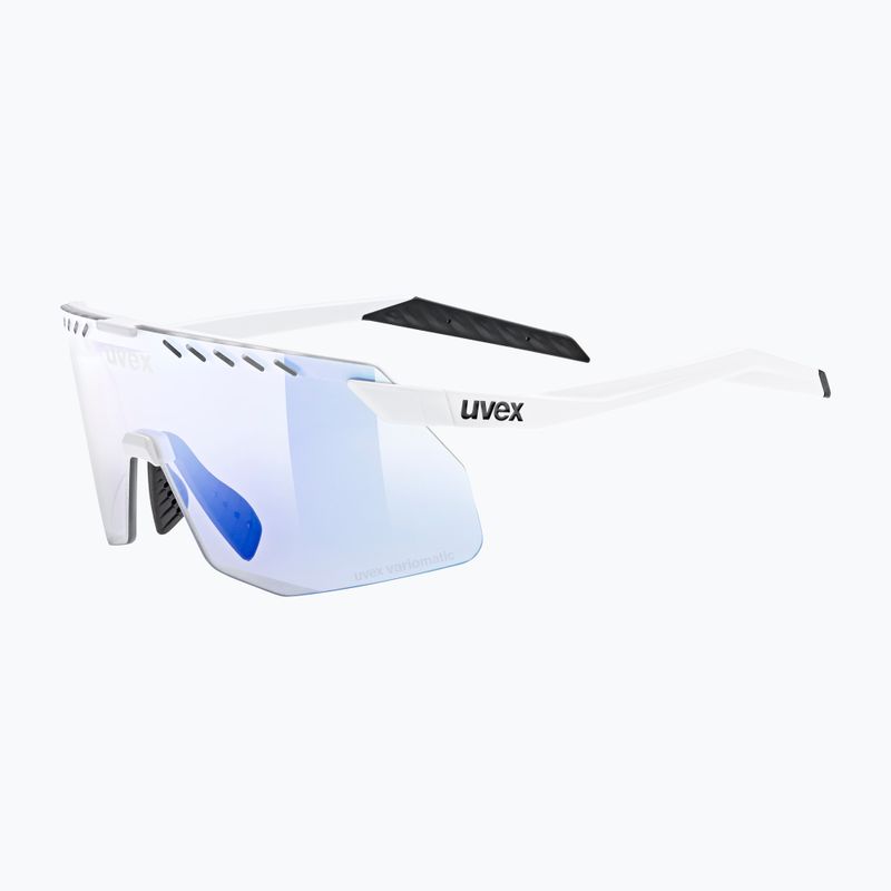 Ochelari de soare  UVEX Pace Stage Small V white matt/mirror blue