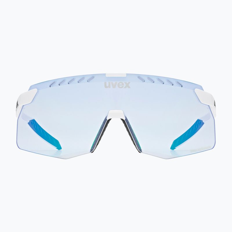 Ochelari de soare  UVEX Pace Stage Small V white matt/mirror blue 2