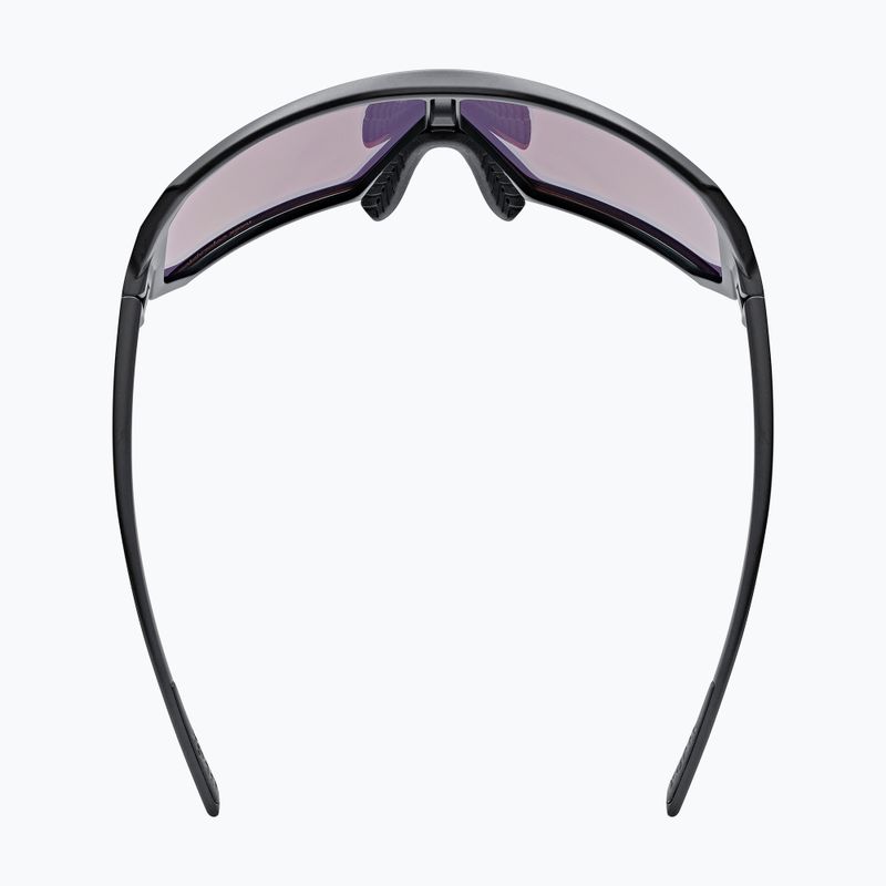 Ochelari de soare UVEX Sportstyle 237 CV black matt/mirror red 4