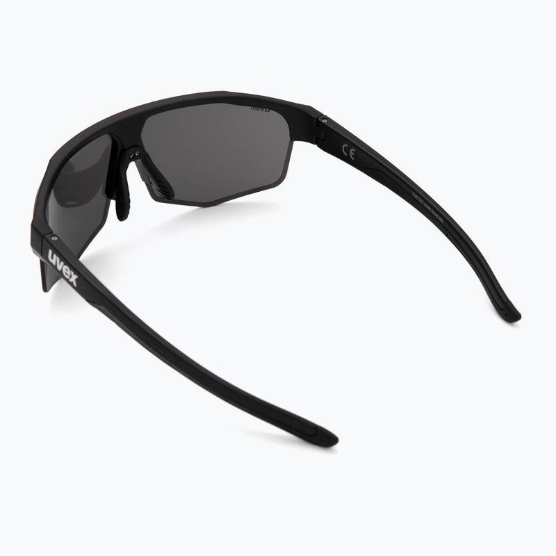 Ochelari de soare UVEX Axos Set black matt/mirror silver/clear 3
