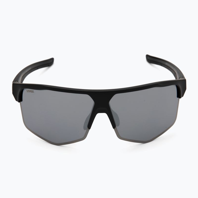 Ochelari de soare UVEX Axos Set black matt/mirror silver/clear 4