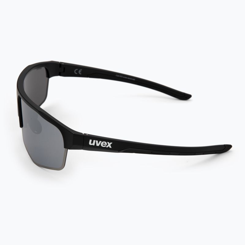 Ochelari de soare UVEX Axos Set black matt/mirror silver/clear 5