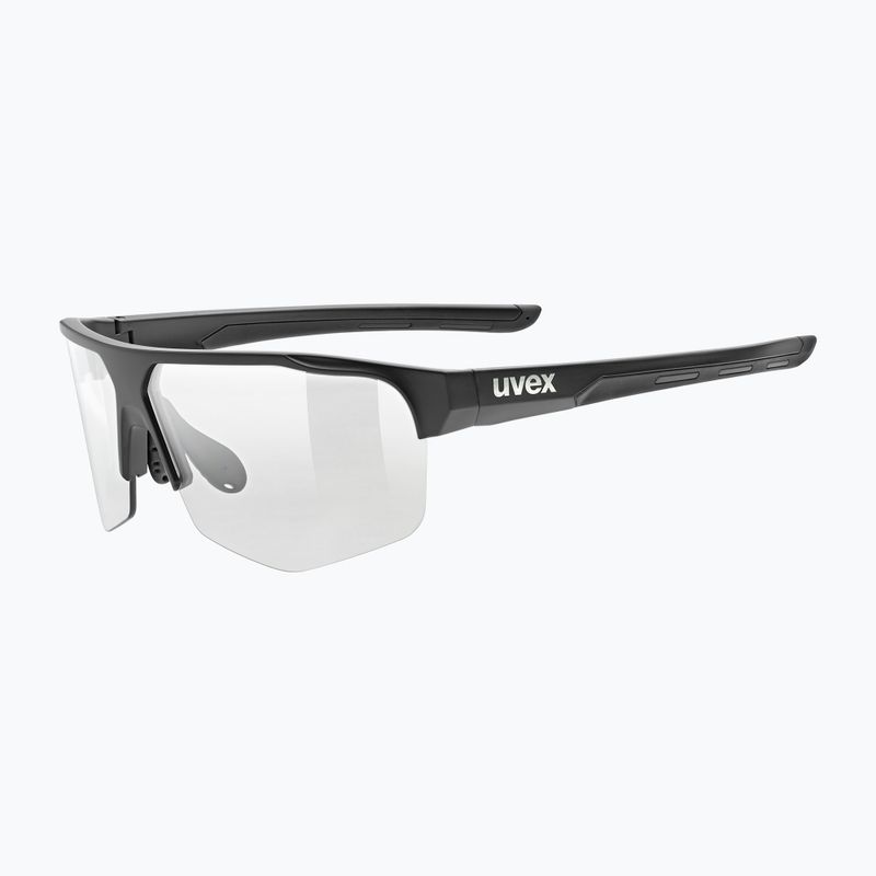 Ochelari de soare UVEX Axos Set black matt/mirror silver/clear 2