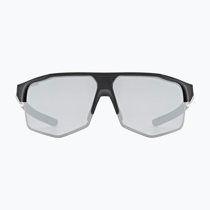 Ochelari de soare UVEX Axos Set black matt/mirror silver/clear 3