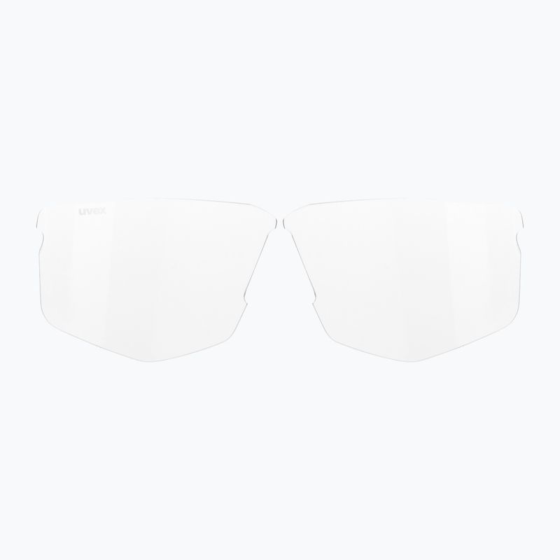 Ochelari de soare UVEX Axos Set black matt/mirror silver/clear 4