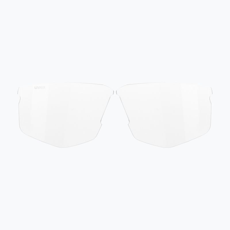 Ochelari de soare UVEX Axos Set white matt/mirror purple/clear 3