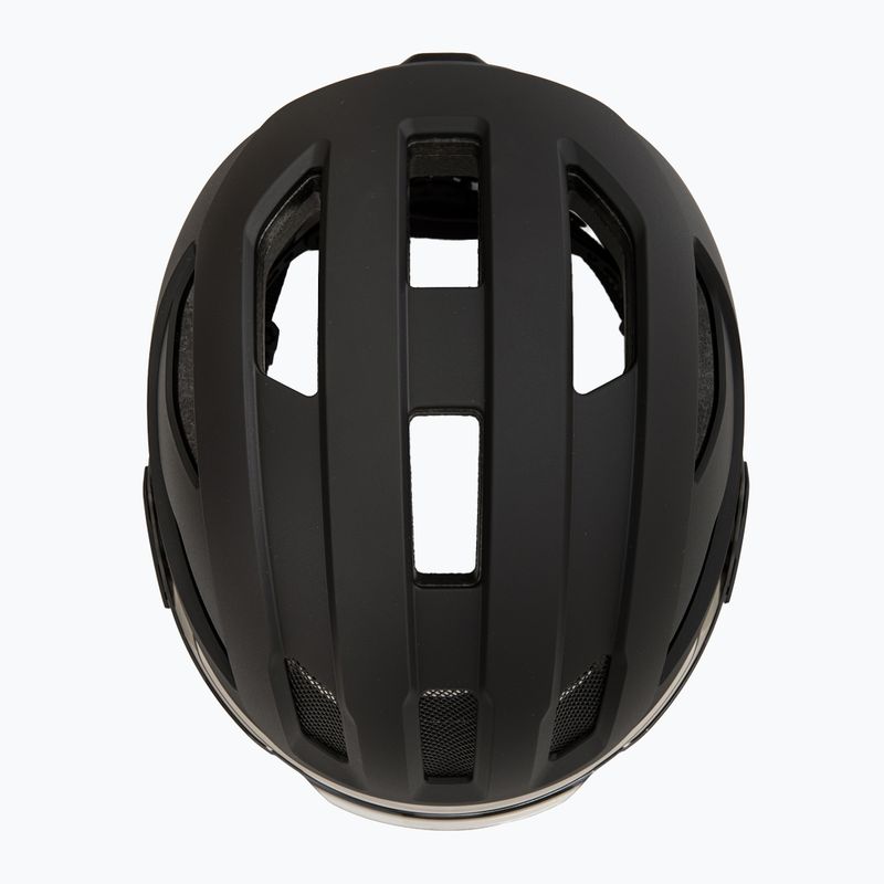 Cască de bicicletă UVEX Stride Visor black matt/litemirror silver 6