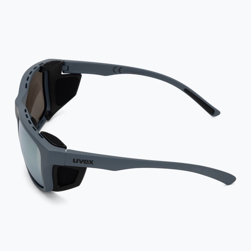 Ochelari de soare UVEX Sportstyle 312 stone blue matt/mirror silver 4