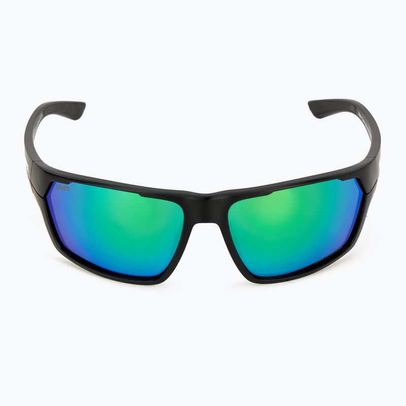 Ochelari de soare UVEX Sportstyle 233 P black matt / mirror green 3