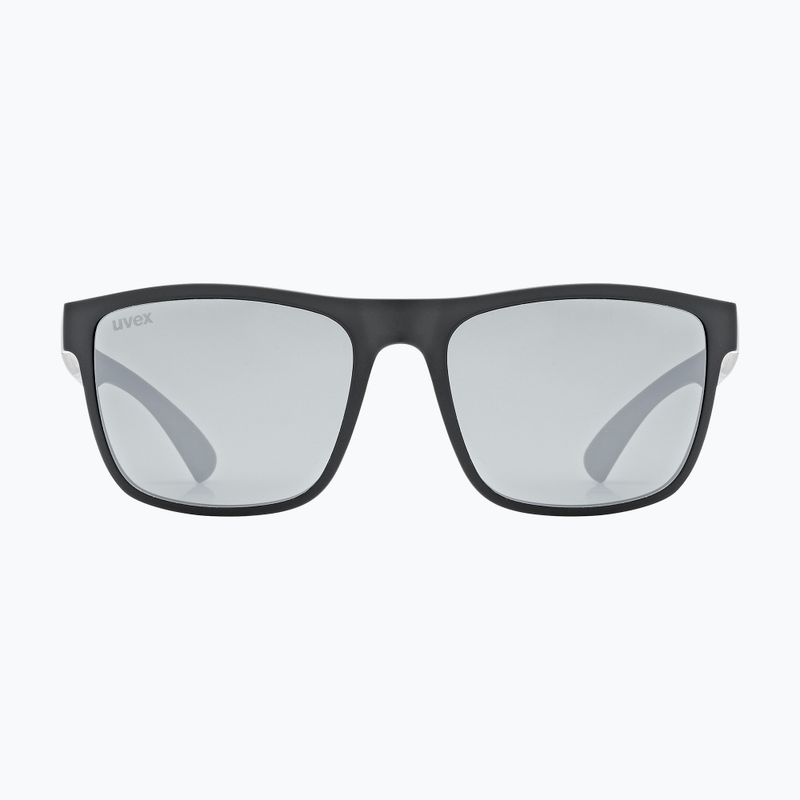 Ochelari de soare pentru copii UVEX Rookie Jr black matt/mirror silver 2