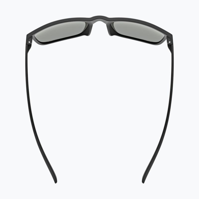 Ochelari de soare pentru copii UVEX Rookie Jr black matt/mirror silver 4