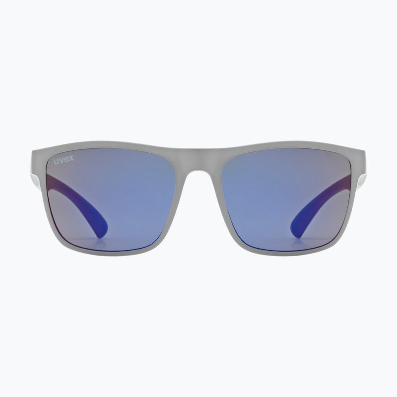 Ochelari de soare pentru copii UVEX Rookie Jr grey matt/mirror blue 2