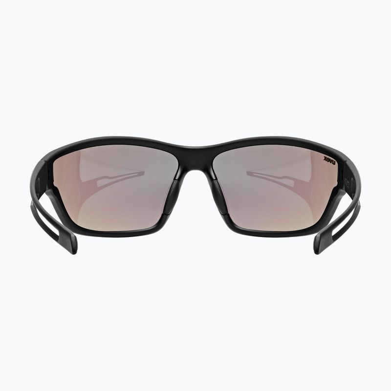 Ochelari de soare UVEX Sportstyle 806 black matte/mirror green 4