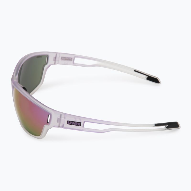 Ochelari de soare UVEX Sportstyle 806 purple fade/mirror purple 4