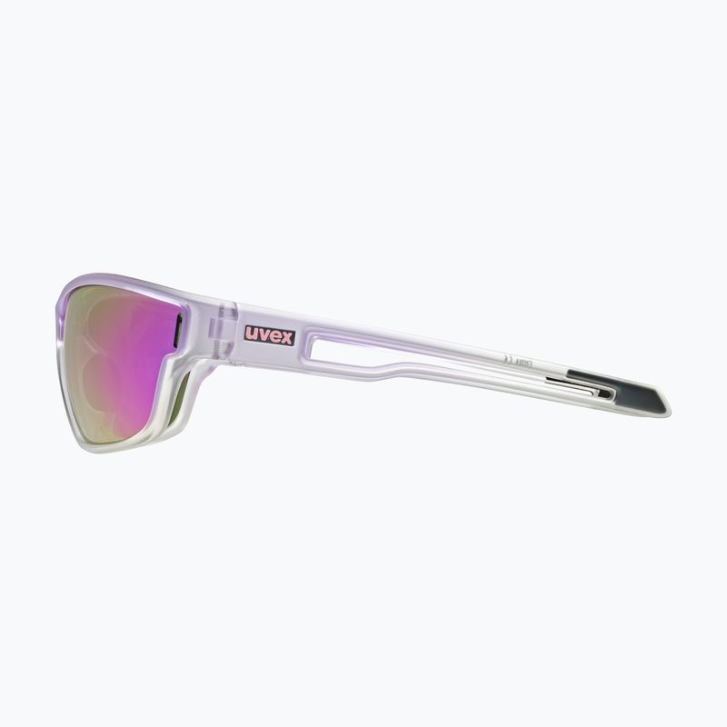 Ochelari de soare UVEX Sportstyle 806 purple fade/mirror purple 3