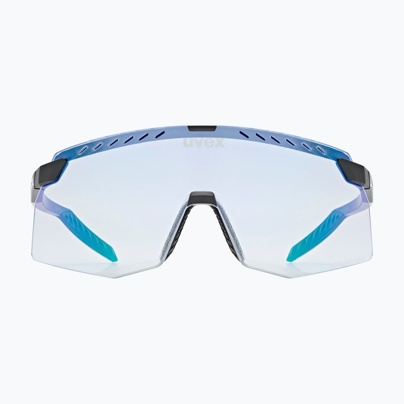 Ochelari de soare  UVEX Pace Stage V black matt/mirror blue 2