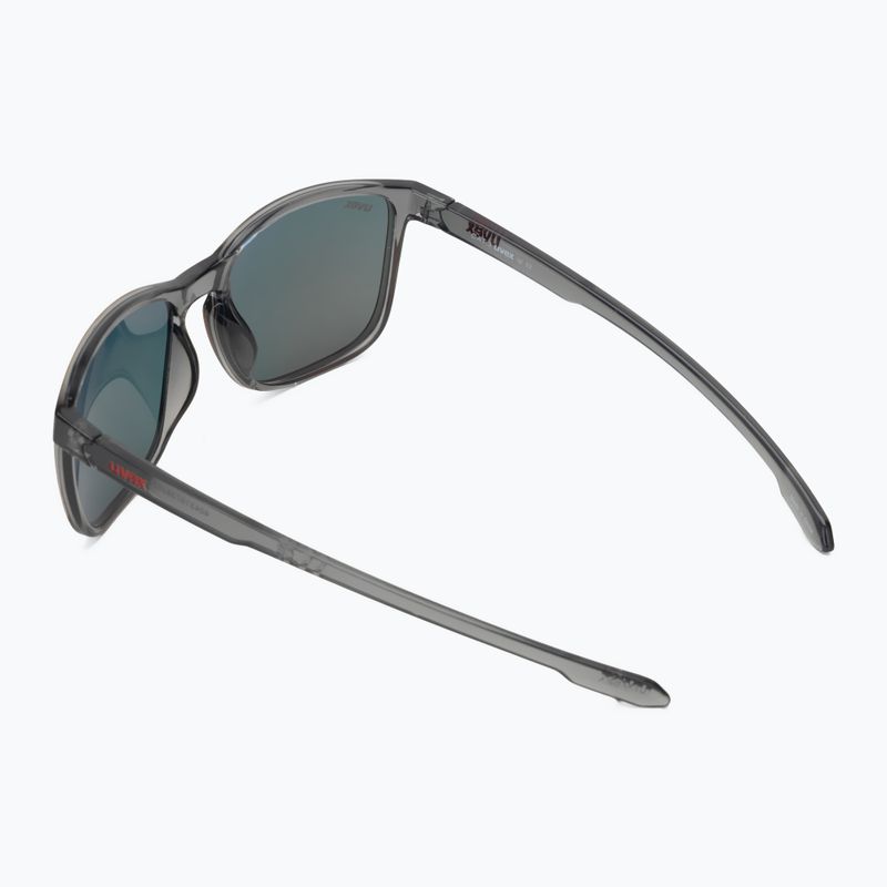 Ochelari de soare UVEX LGL 52 smoke/mirror red 2